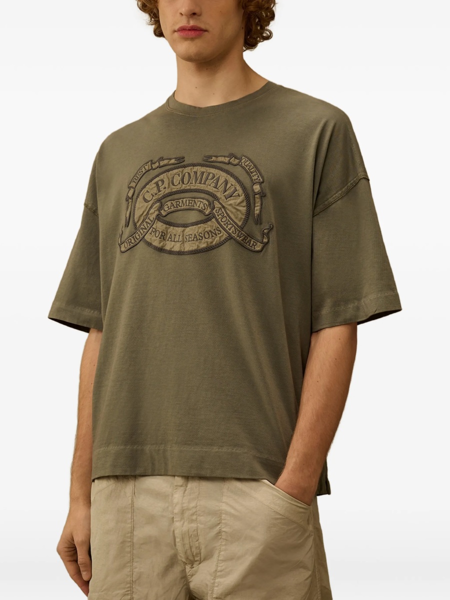 Tricou C.P. Company verde - Img 3