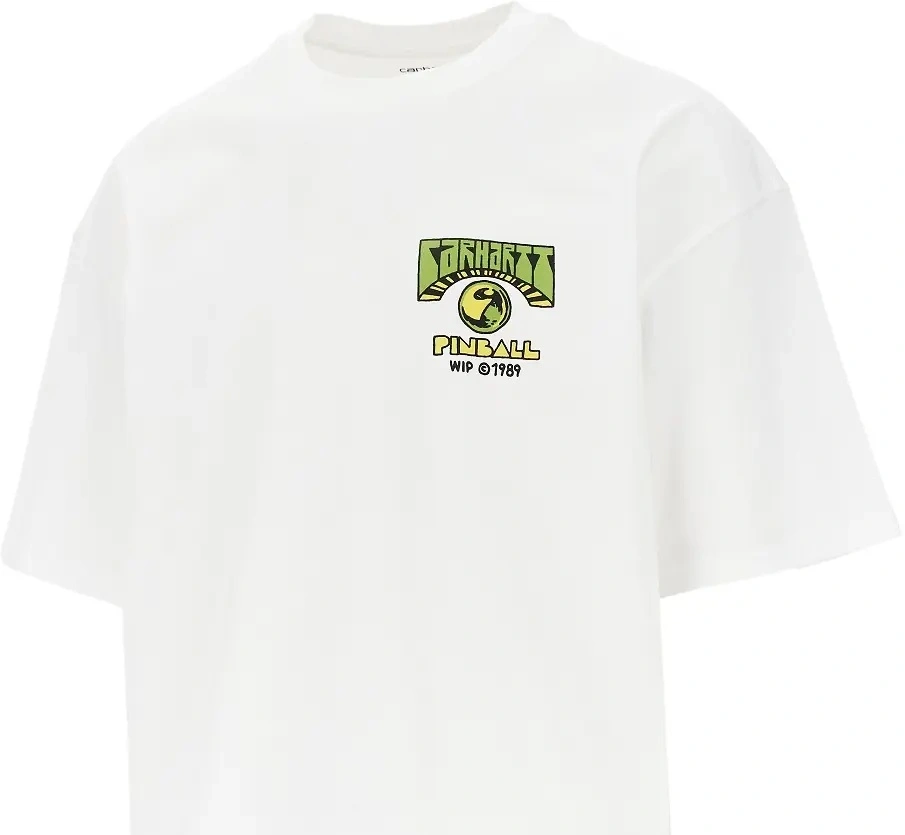 Tricou Carhartt alb 'Pinball' - Img 2