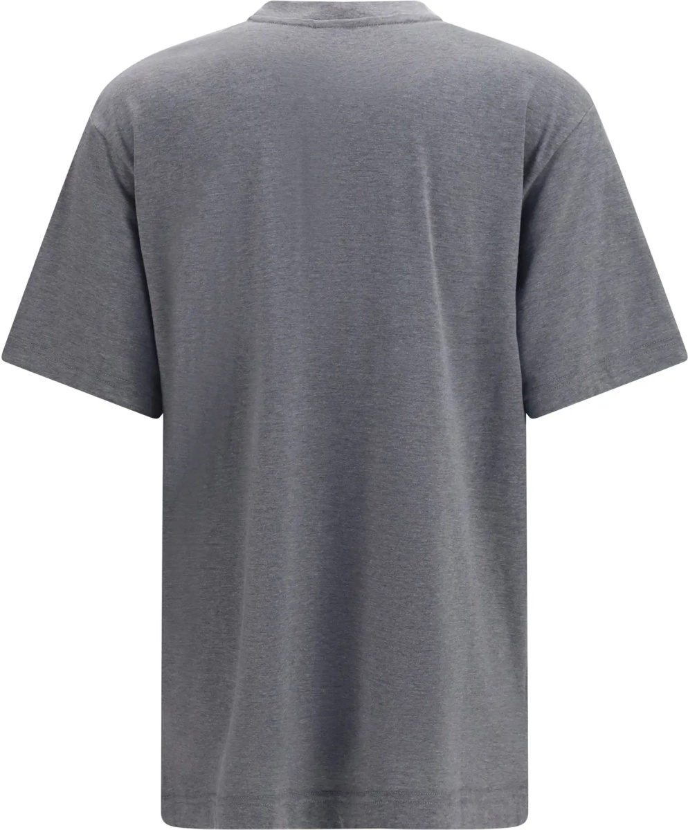 Tricou Cotton and silk jersey printed T-shirt - Img 2