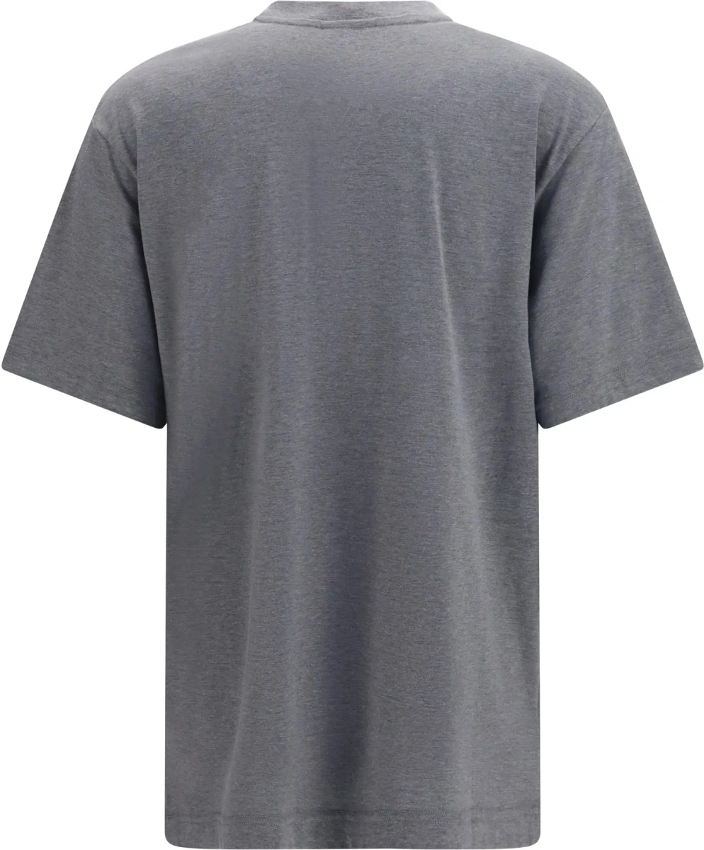 Tricou Cotton and silk jersey printed T-shirt - Img 2