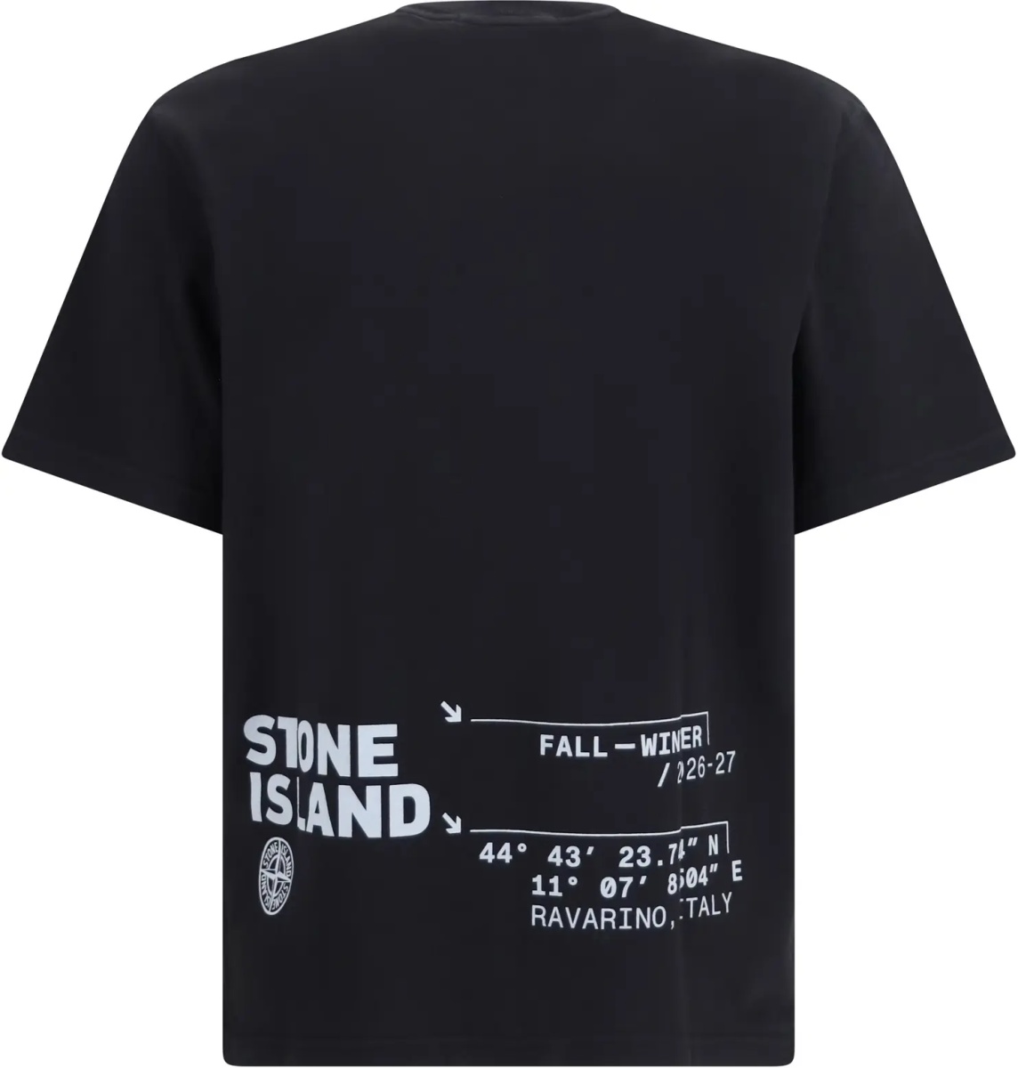 Tricou Cotton jersey T-shirt with central logo - Img 2