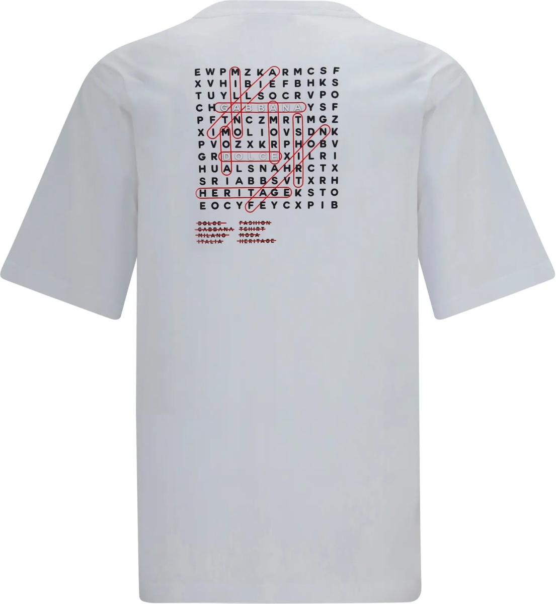 Tricou Cotton T-shirt with back print - Img 2