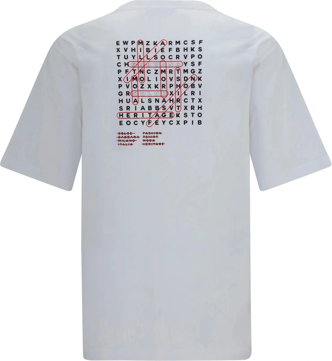 Tricou Cotton T-shirt with back print - Img 2