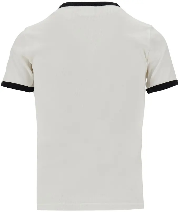 Tricou Cotton T-shirt with contrasting trims - Img 3