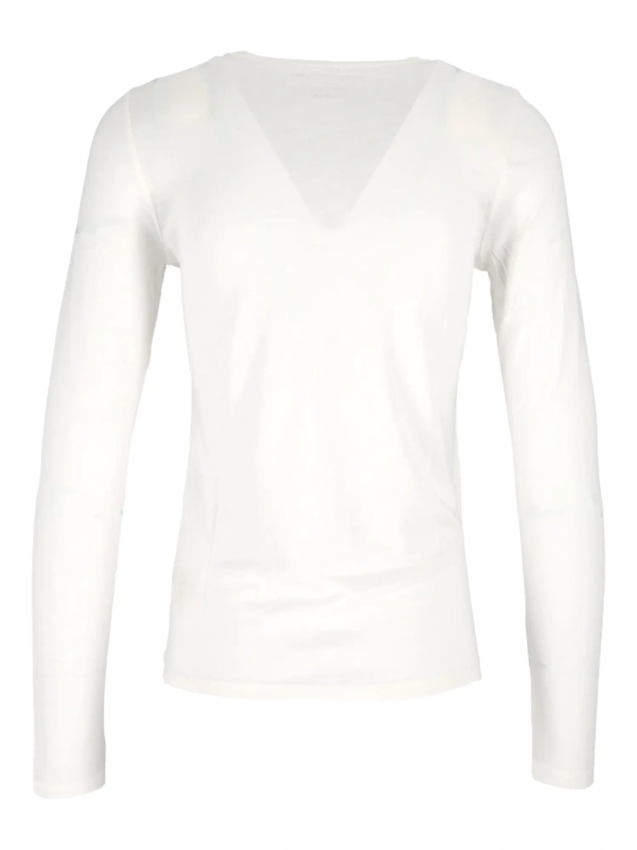 Tricou Crew neck long-sleeved t-shirt - Img 2