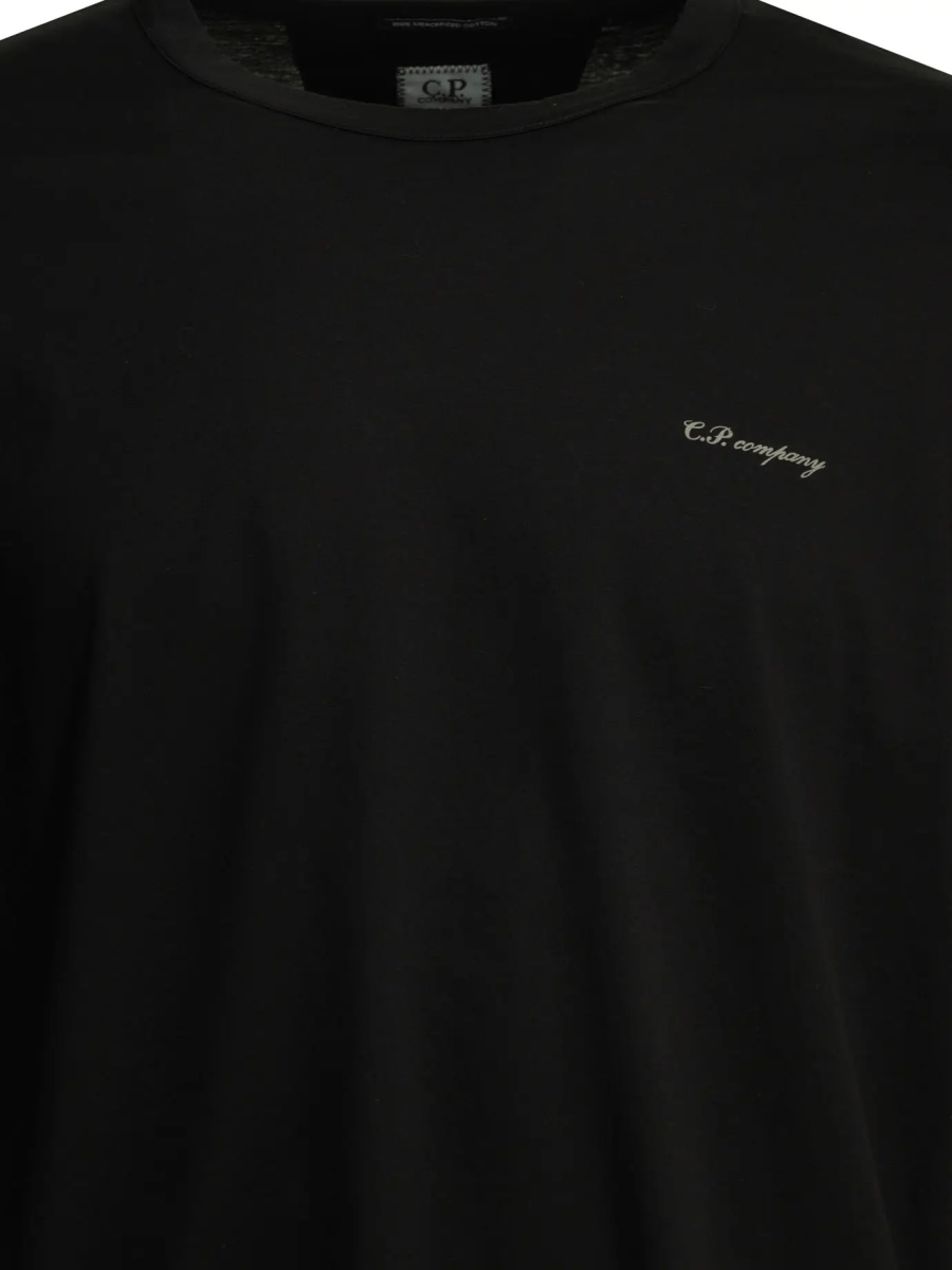 Tricou Crewneck T-shirt with logo - Img 3