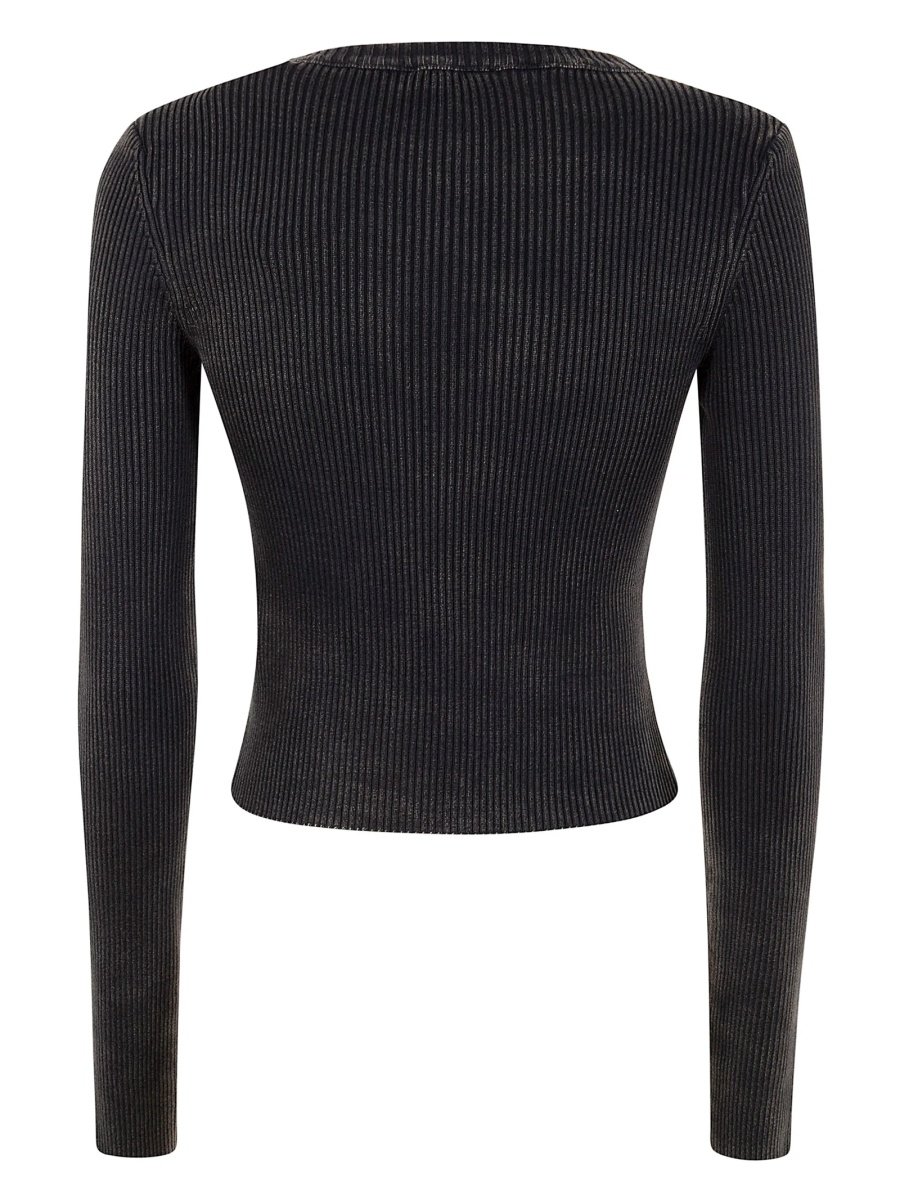 Tricou Diesel Oval D negru - Img 2