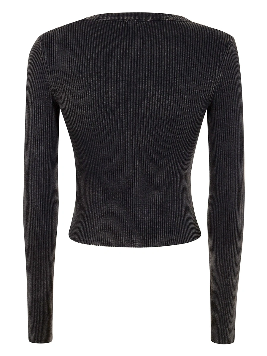 Tricou Diesel Oval D negru - Img 2