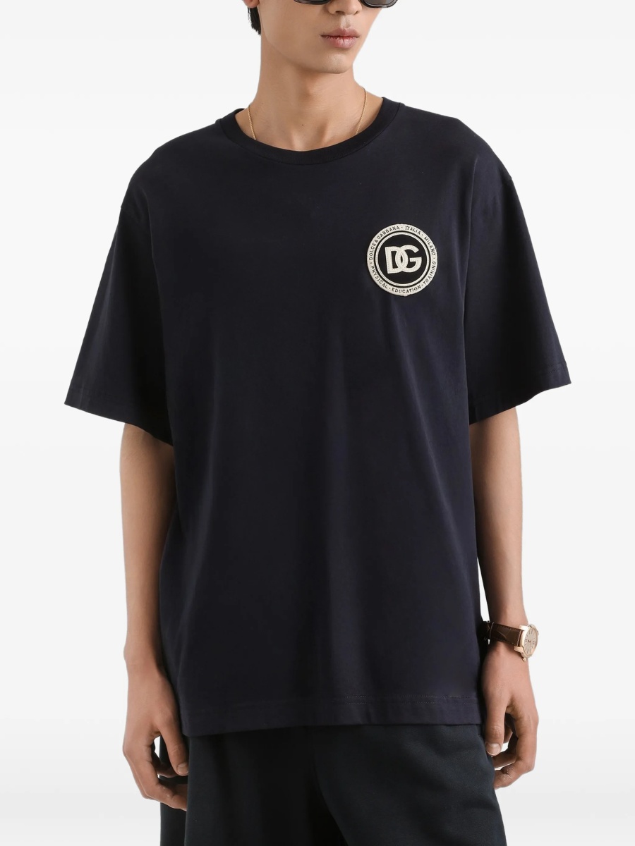 Tricou Dolce &amp; Gabbana albastru - Img 5