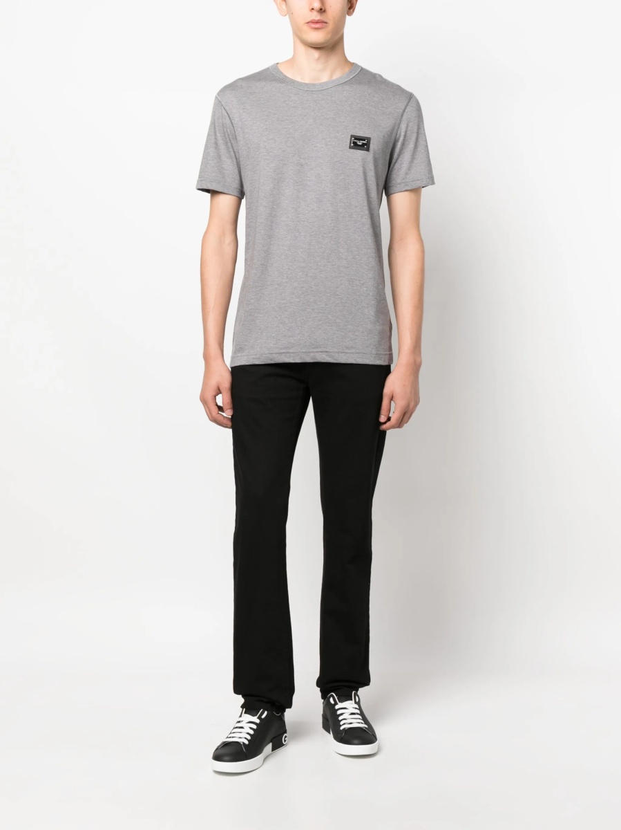 Tricou Dolce &amp; Gabbana DG Essentials gri - Img 2