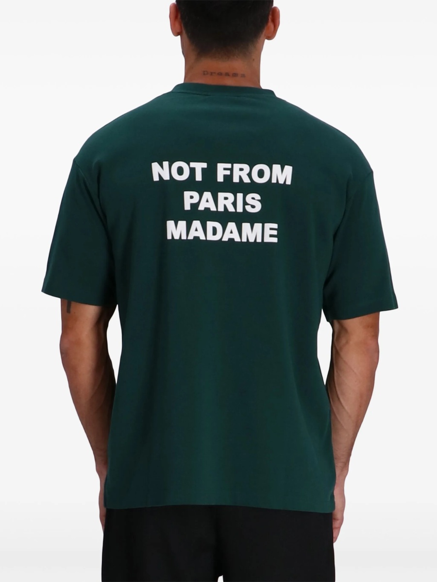 Tricou DRÔLE DE MONSIEUR verde - Img 4