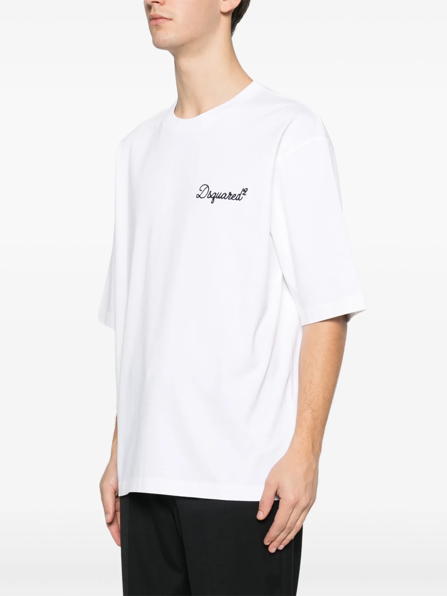 Tricou DSQUARED2 alb - Img 3