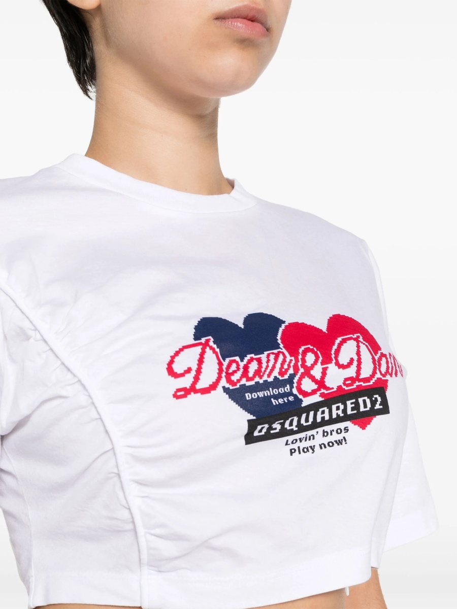 Tricou DSQUARED2 alb - Img 5