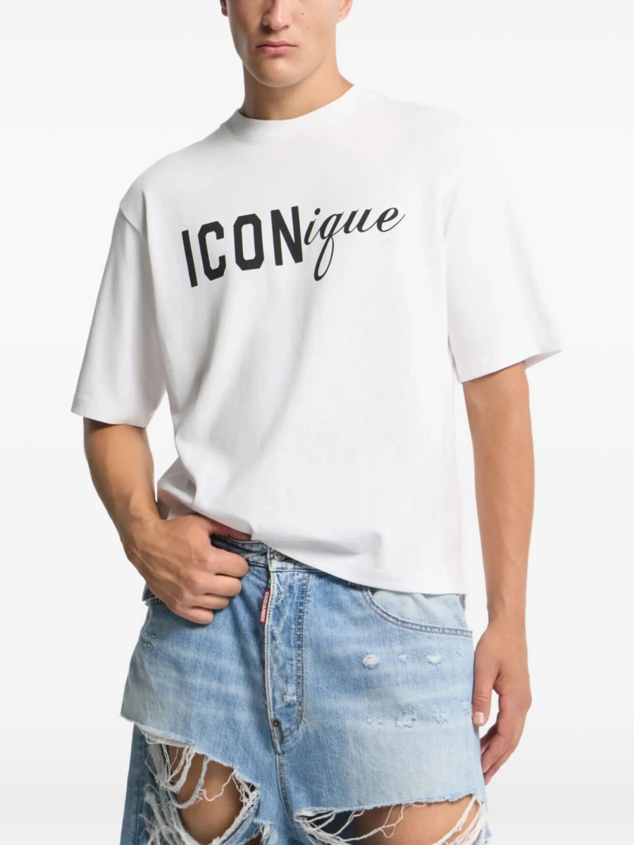 Tricou DSQUARED2 alb - Img 2