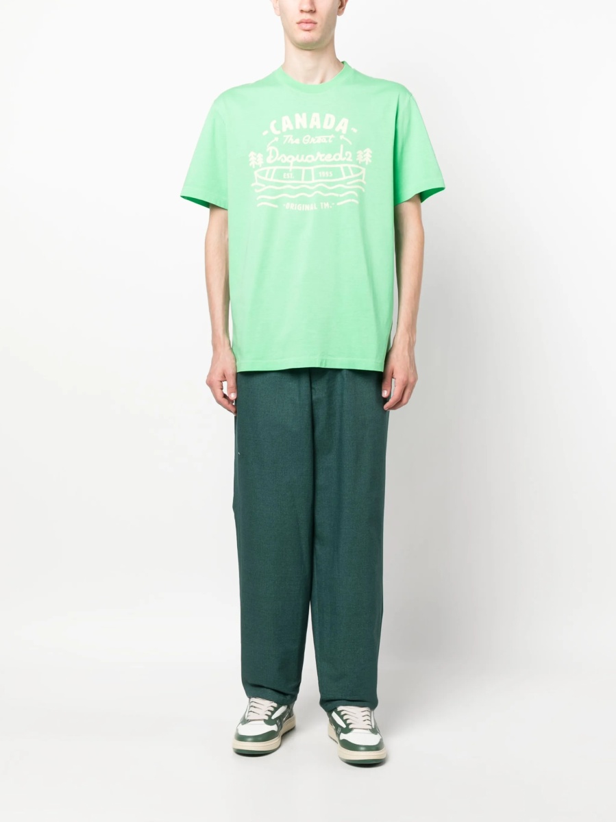 Tricou DSQUARED2 verde - Img 2