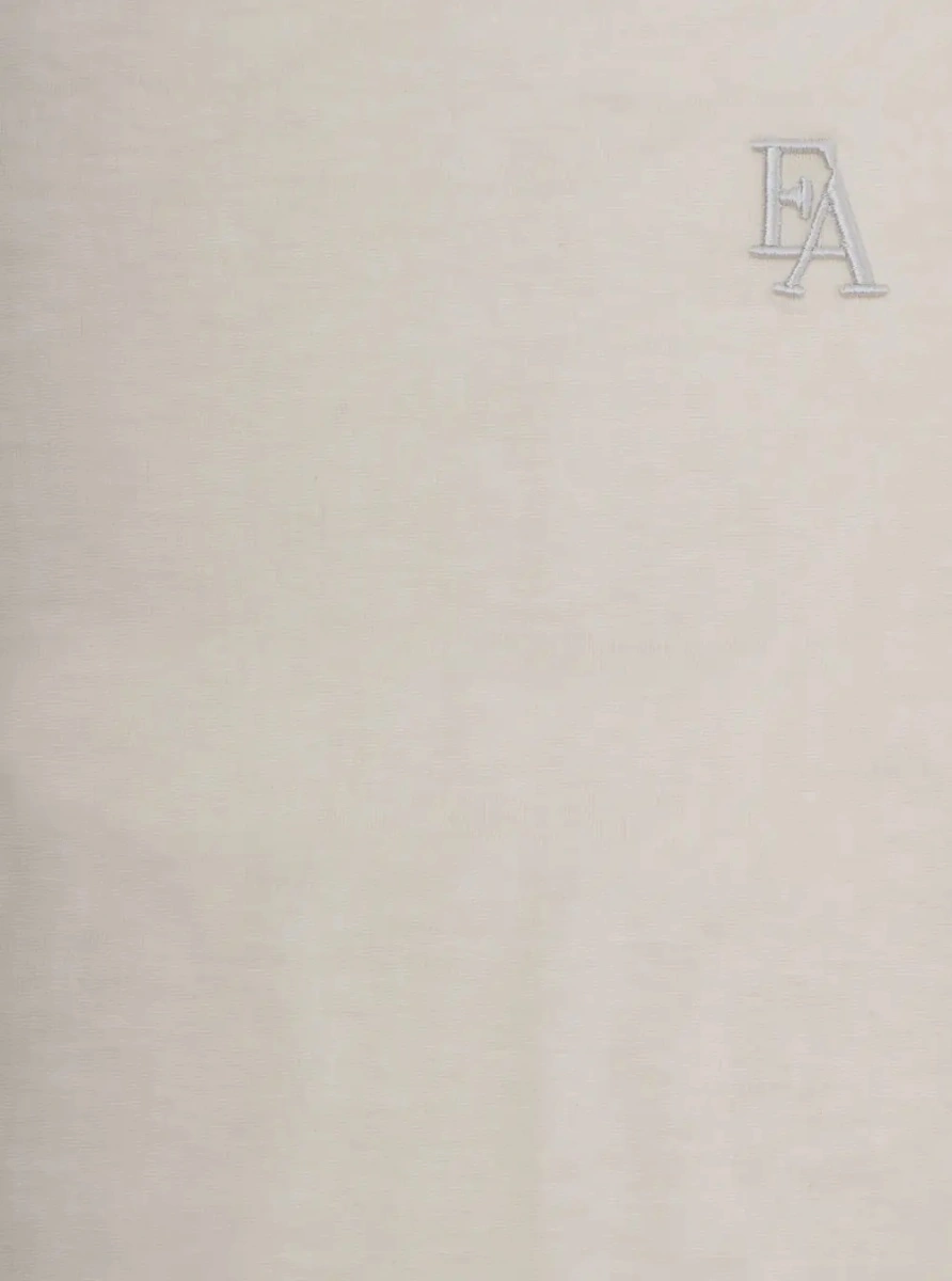 Tricou EMPORIO ARMANI KIDS alb din bumbac - Img 3