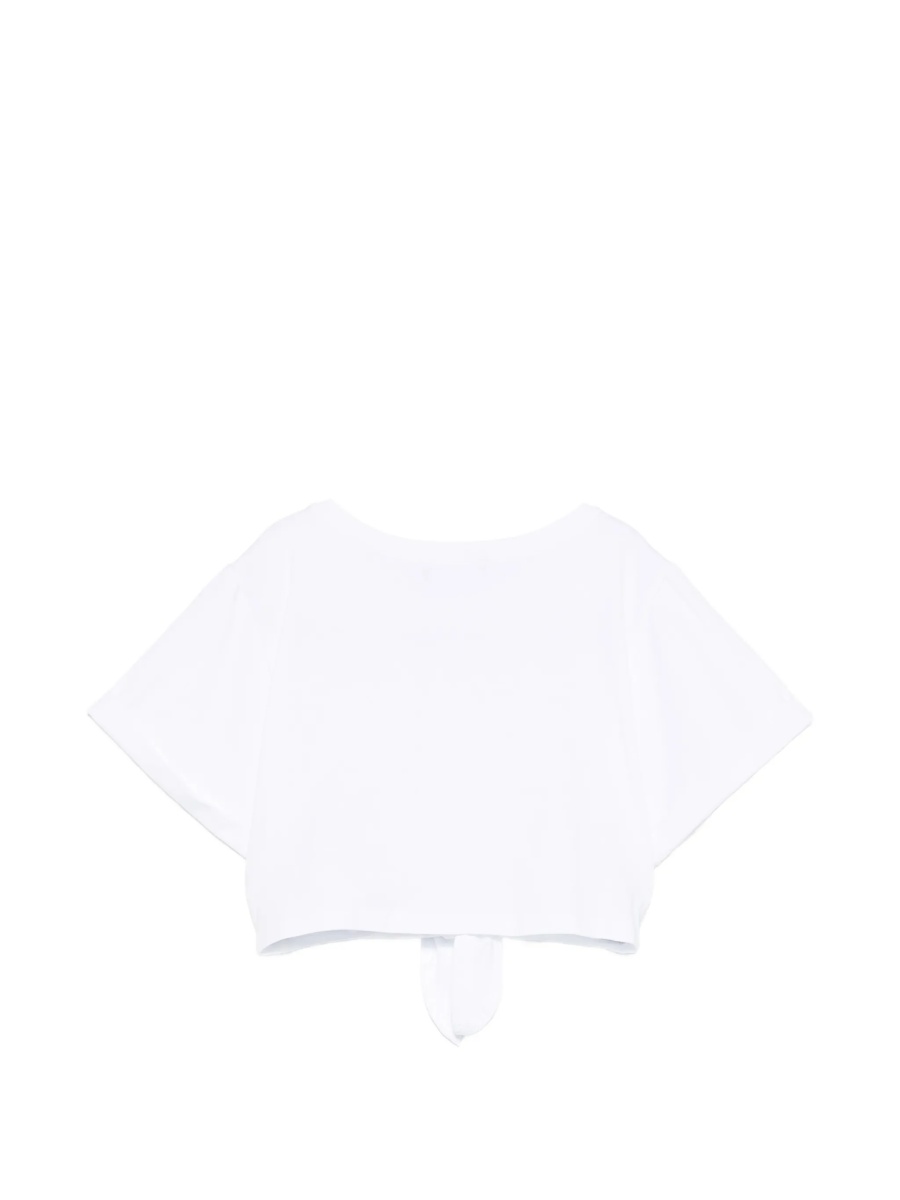 Tricou Ermanno Scervino Kids alb - Img 2
