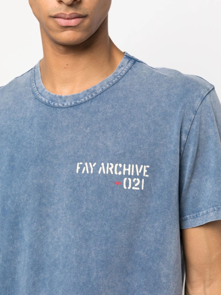 Tricou Fay albastru - Img 5