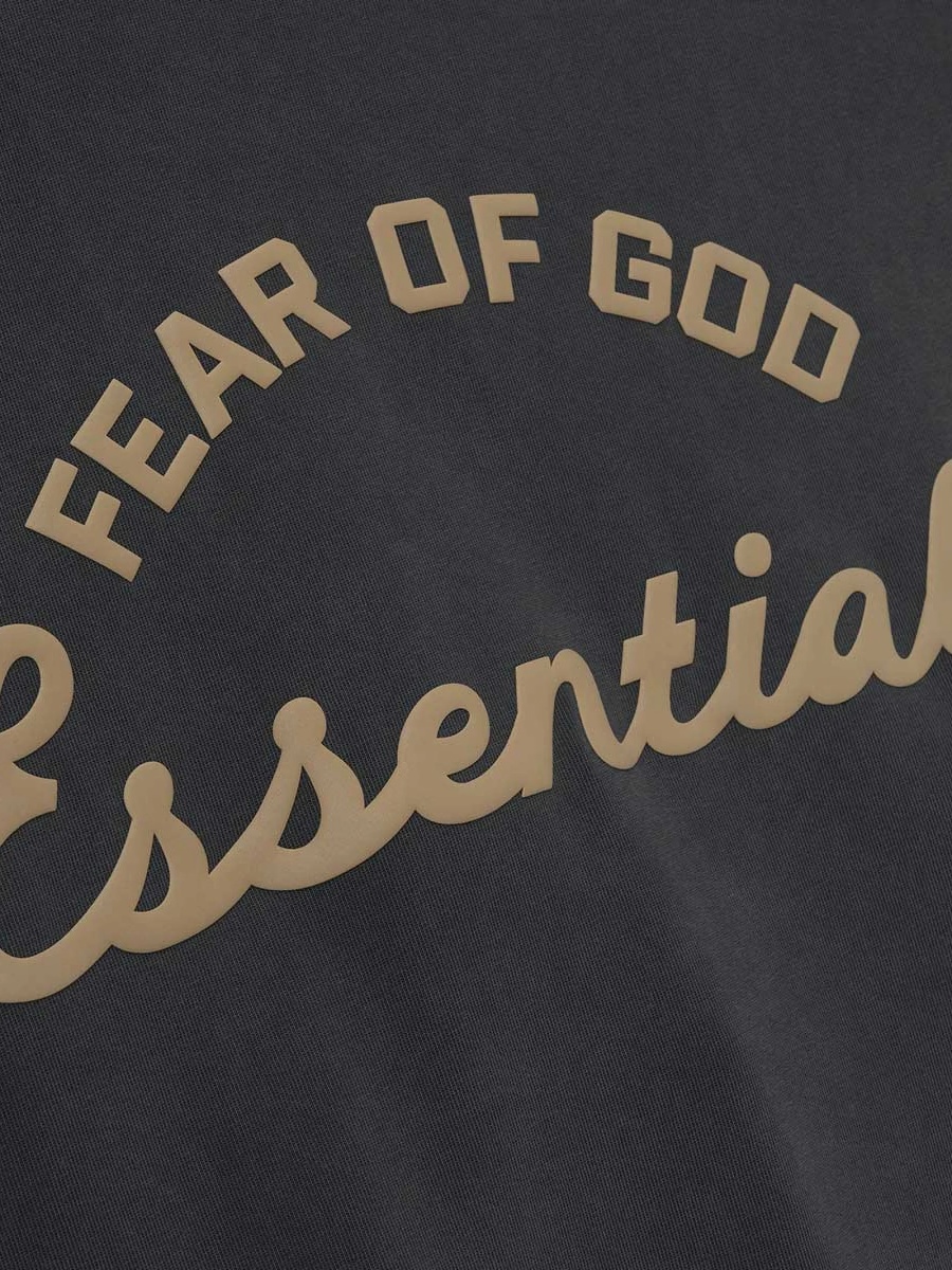 Tricou Fear Of God Essentials gri - Img 4