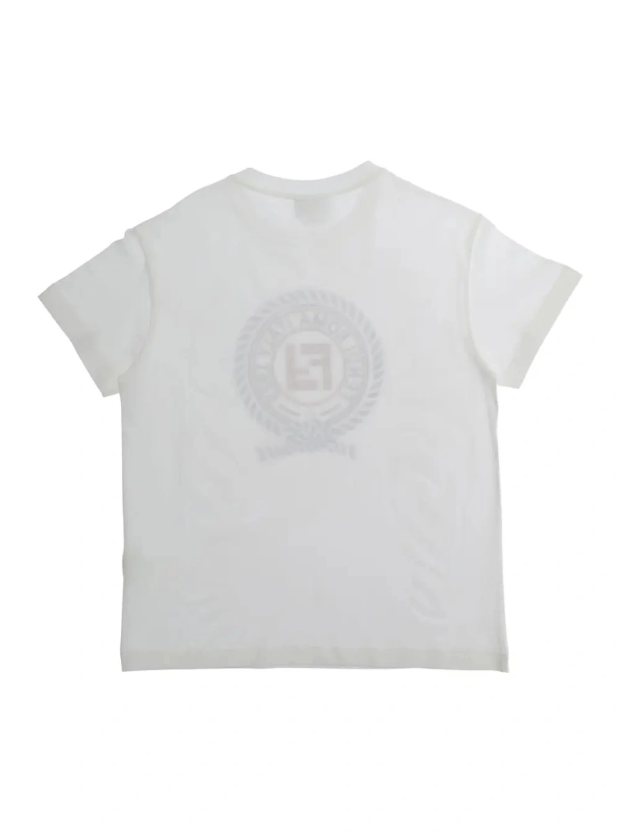 Tricou Fendi alb din bumbac - Img 2