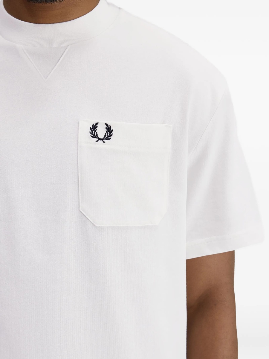 Tricou Fred Perry alb - Img 2