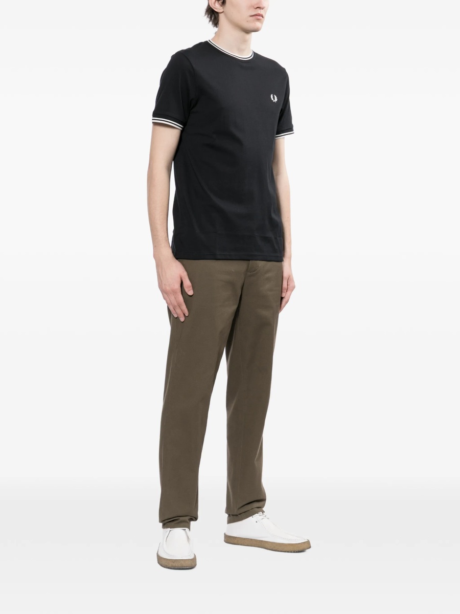 Tricou Fred Perry negru - Img 2