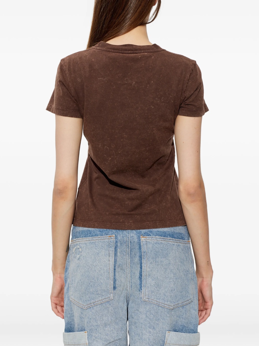 Tricou Ganni maro - Img 4