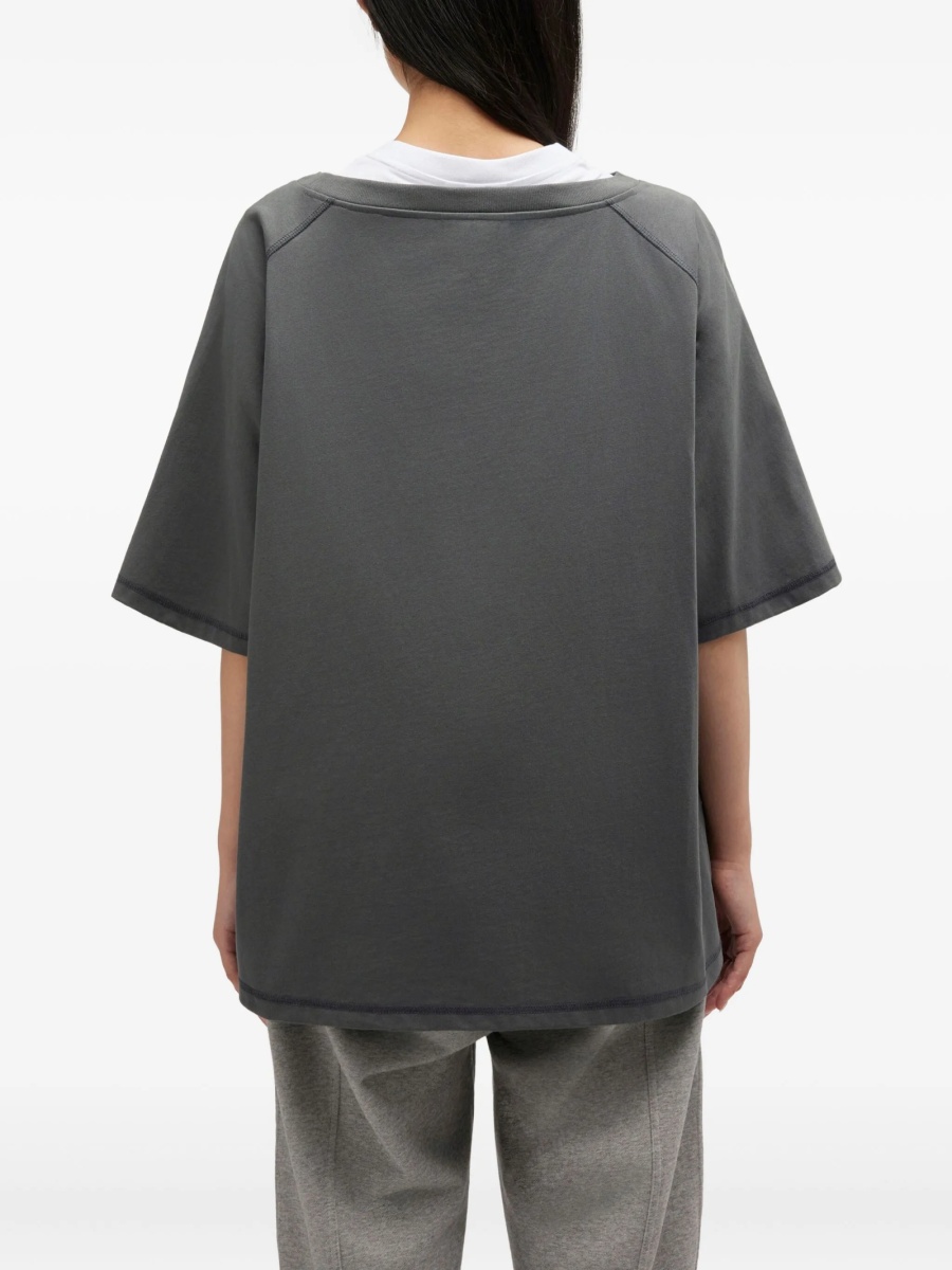 Tricou Ganni verde - Img 4