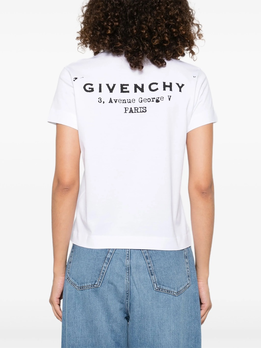 Tricou Givenchy alb - Img 4