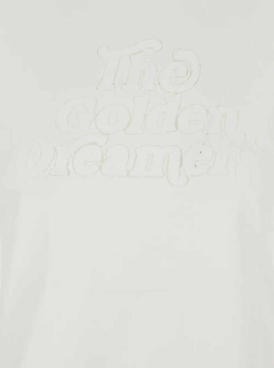 Tricou Golden Goose alb - Img 3