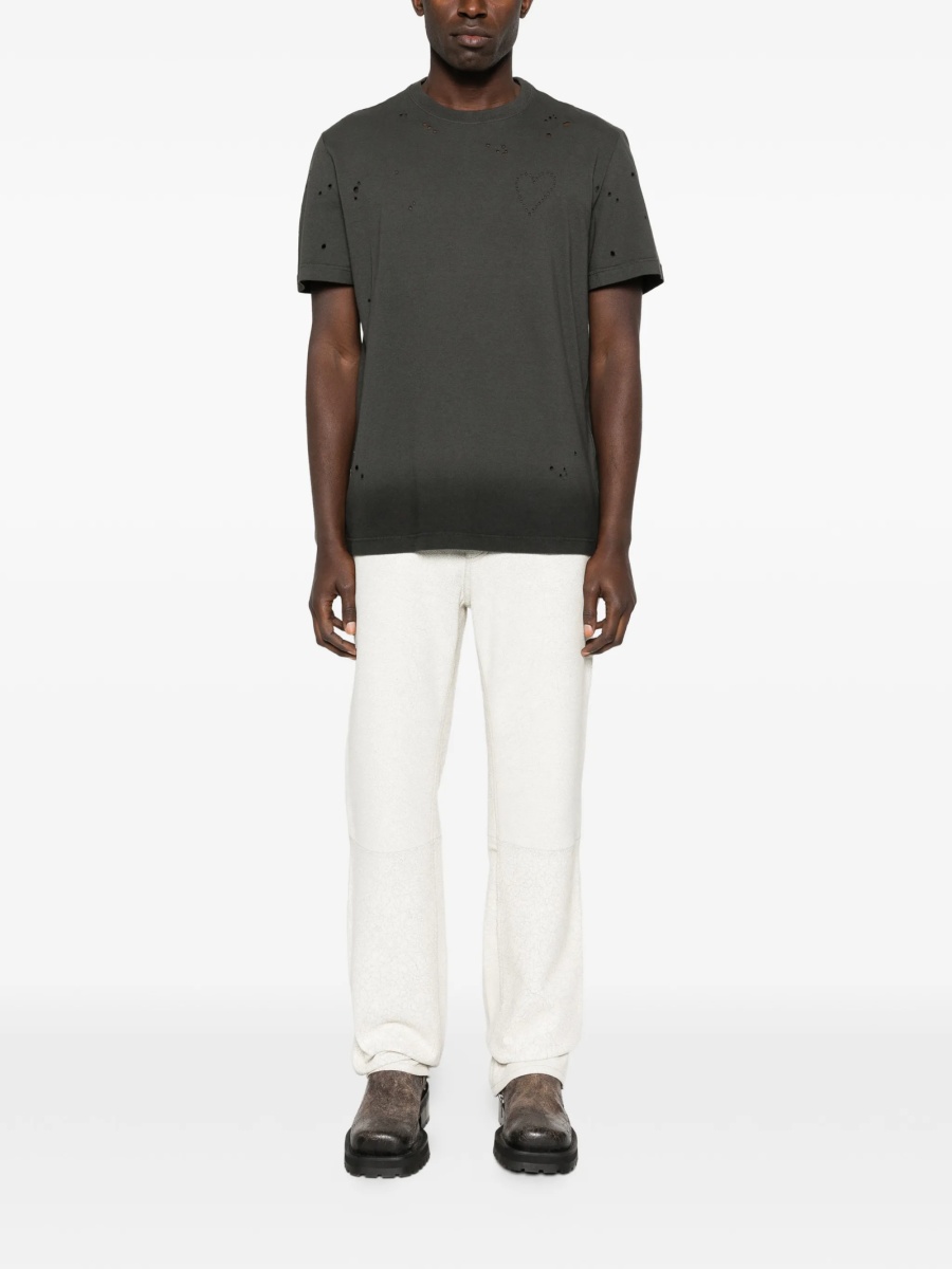 Tricou Golden Goose gri - Img 2