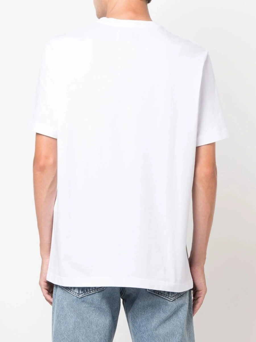 Tricou Golden Goose star alb - Img 4