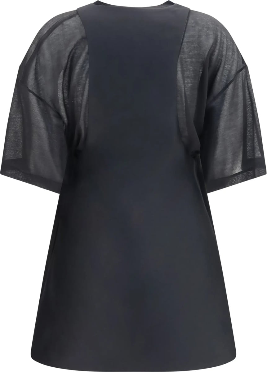 Tricou Hybrid Dress with sheer T-shirt - Img 2