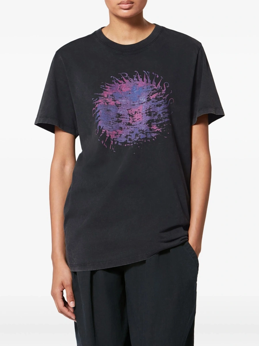 Tricou ISABEL MARANT ETOILE negru - Img 3