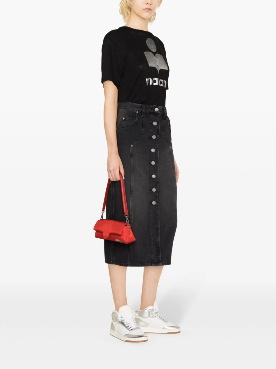 Tricou ISABEL MARANT ETOILE negru - Img 3