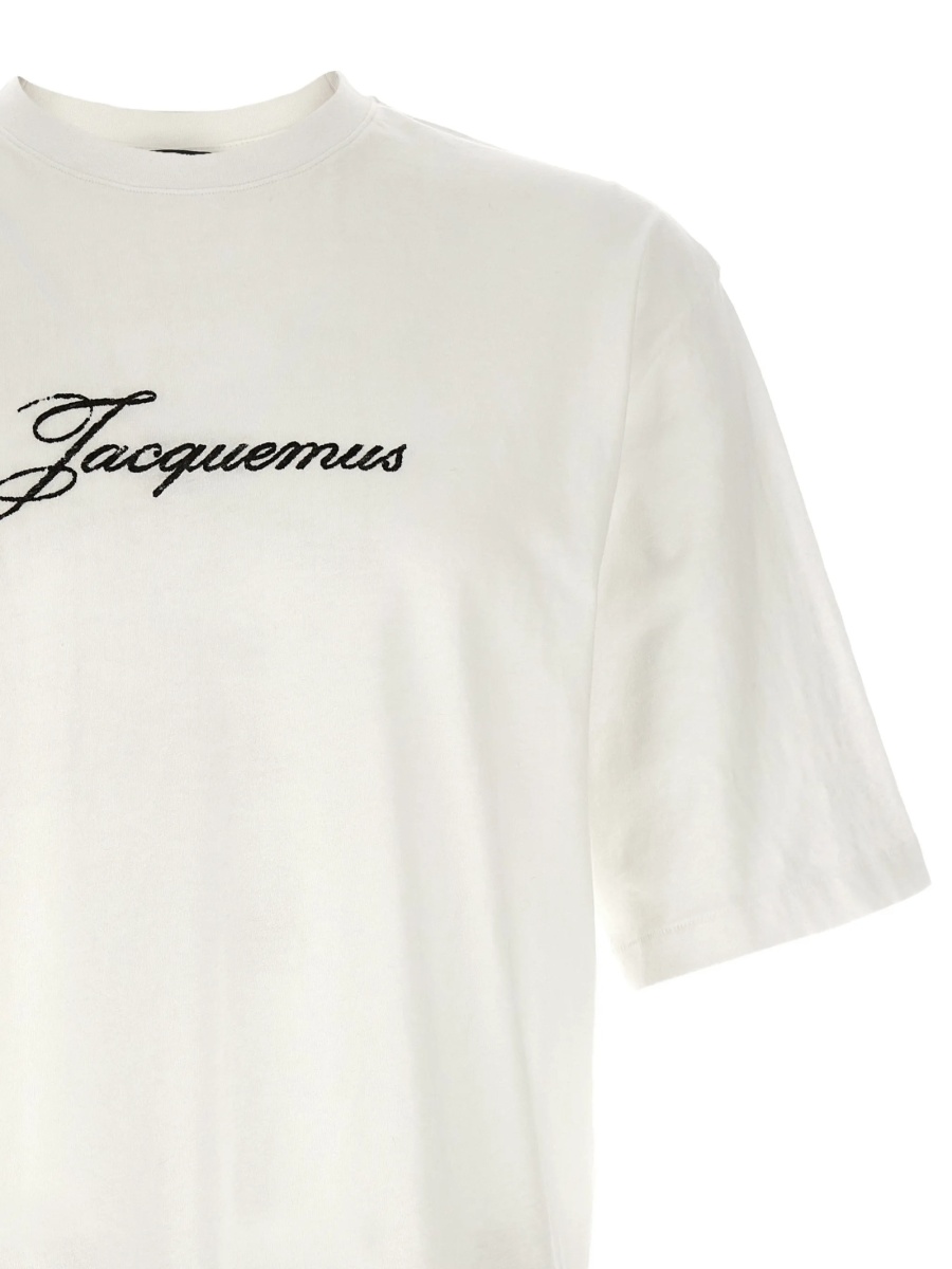 Tricou JACQUEMUS alb - Img 3