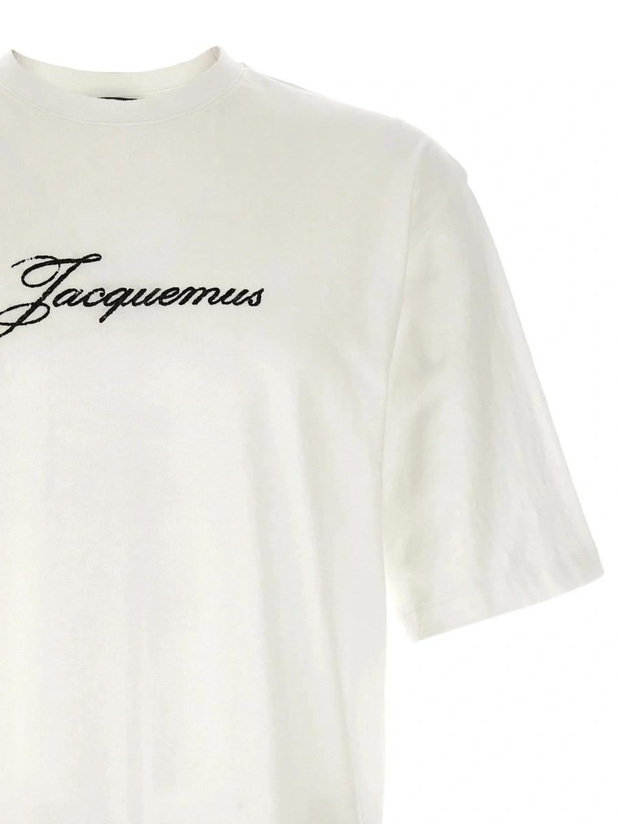 Tricou JACQUEMUS alb - Img 3