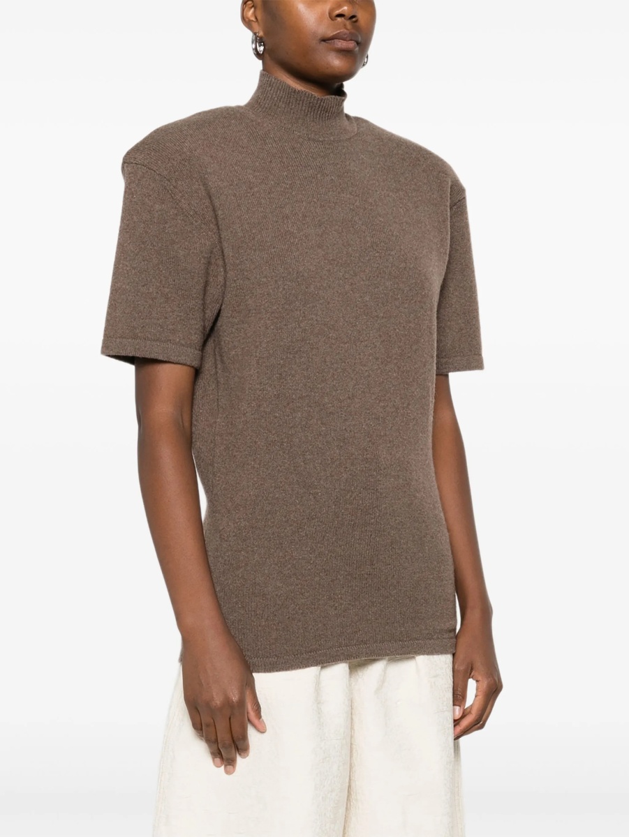 Tricou JACQUEMUS maro - Img 3