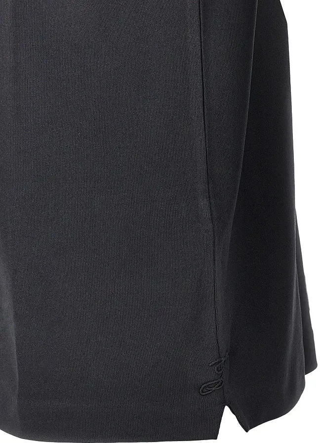 Tricou JACQUEMUS negru 'Rond Carré' - Img 2