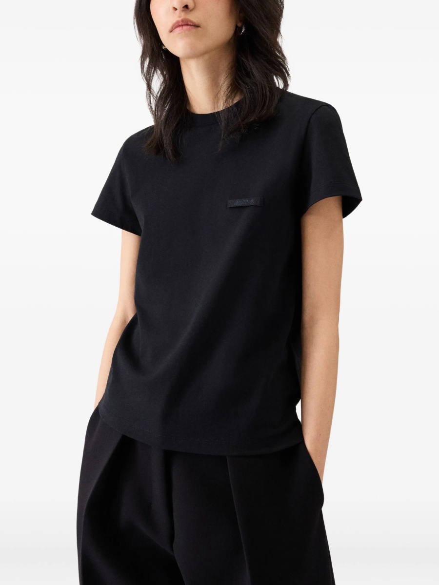Tricou JACQUEMUS negru - Img 2