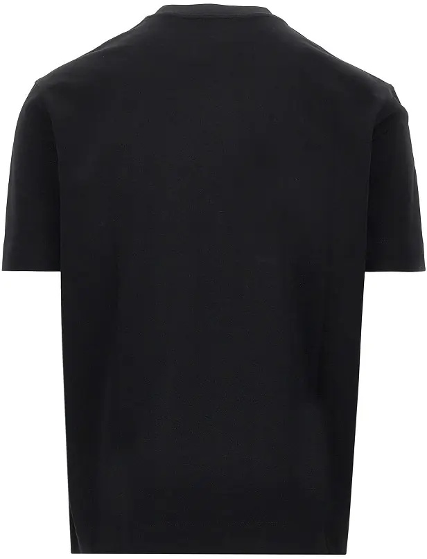 Tricou Jersey T-shirt with embossed logo - Img 3