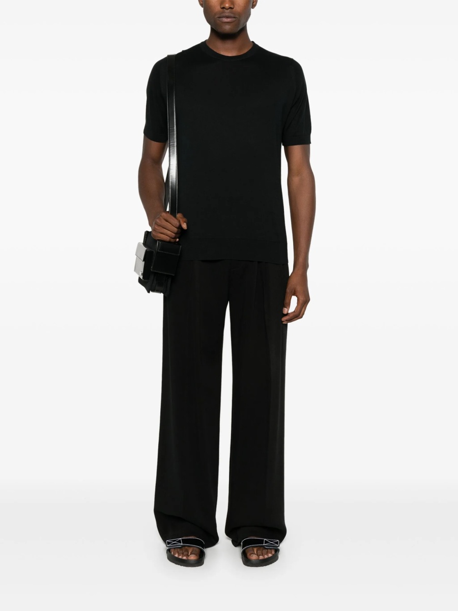 Tricou John Smedley negru - Img 2