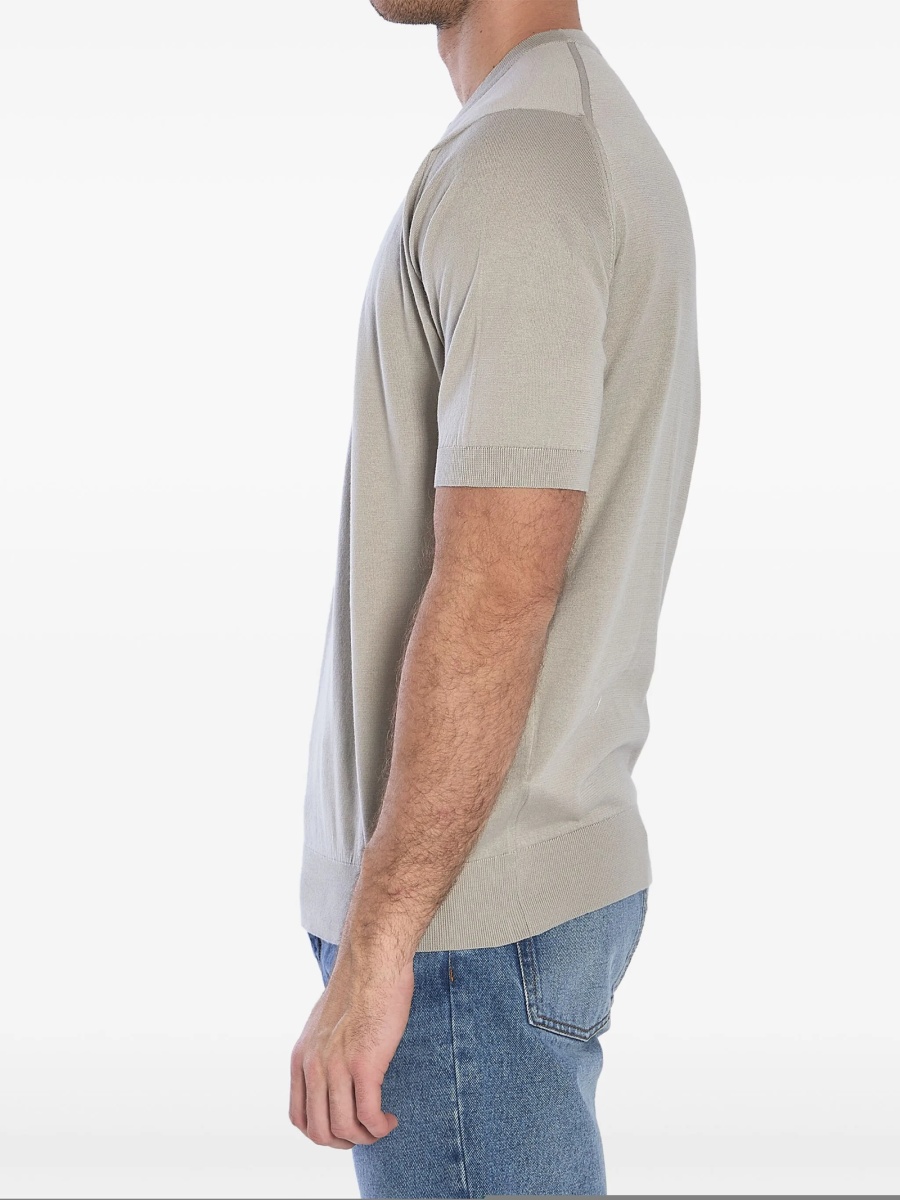 Tricou John Smedley neutru - Img 3
