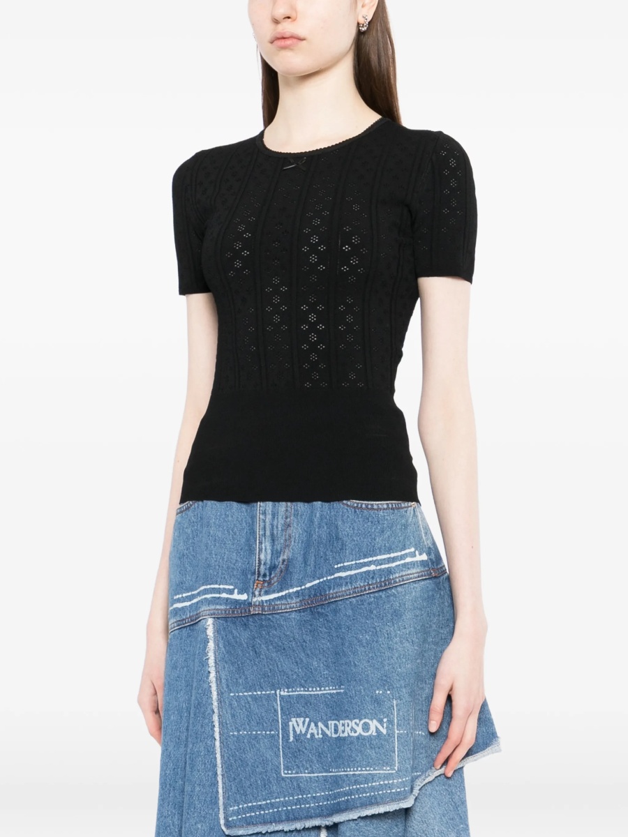 Tricou JW Anderson negru - Img 3