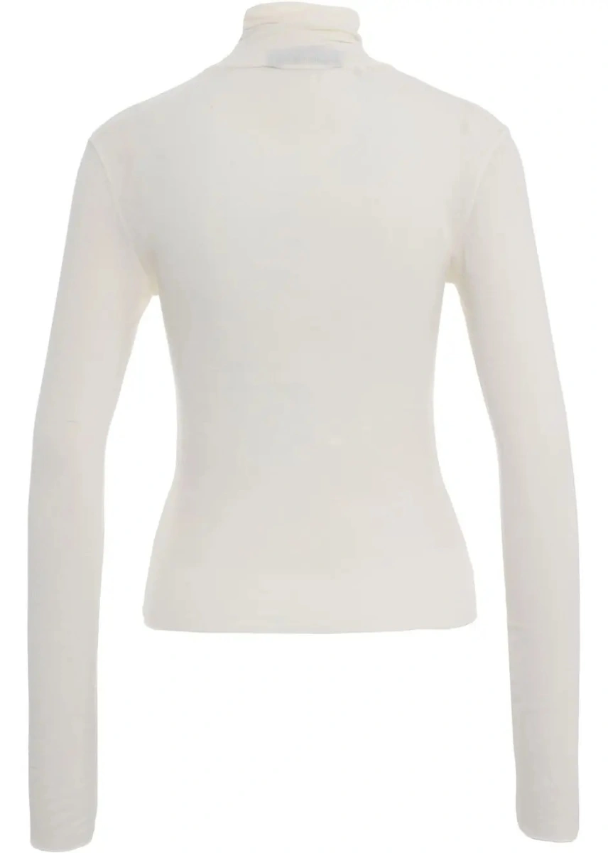Tricou Kaos alb din casmir - Img 3