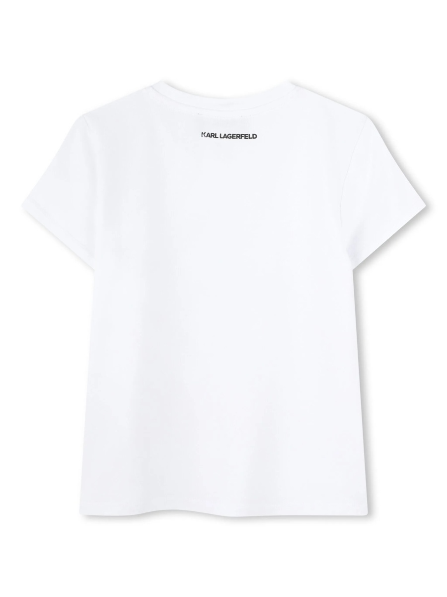 Tricou Karl Lagerfeld alb - Img 2