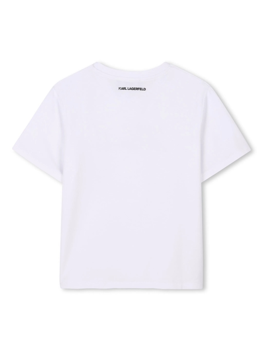 Tricou Karl Lagerfeld alb - Img 2