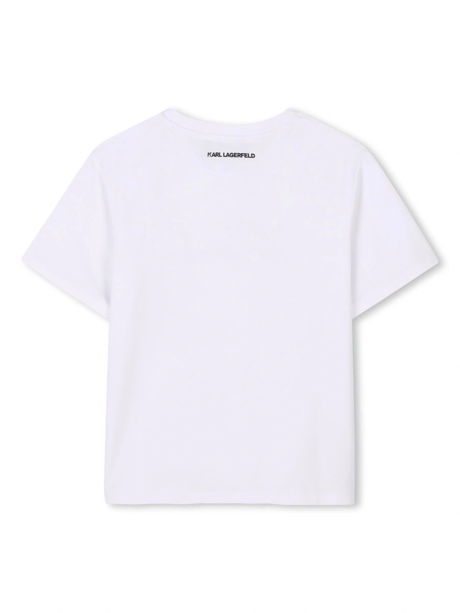 Tricou Karl Lagerfeld alb - Img 2