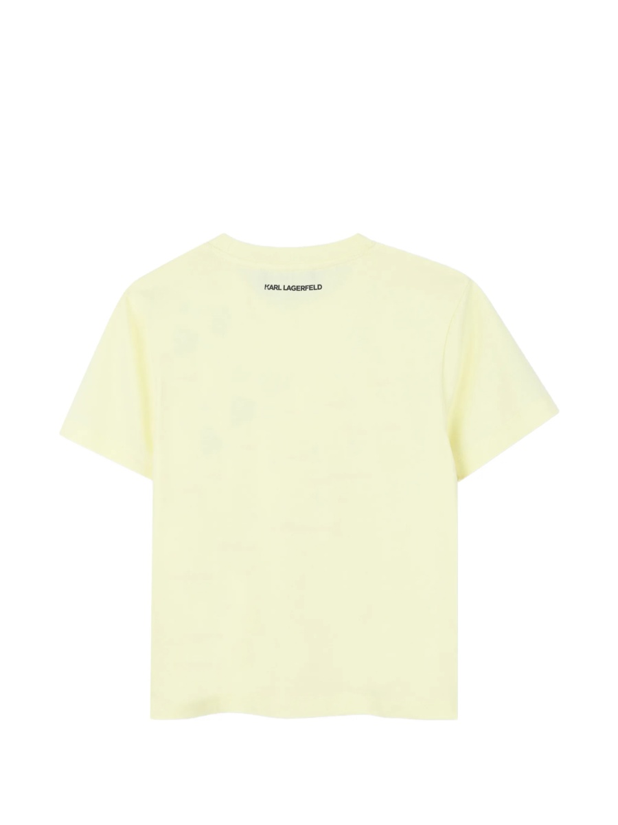 Tricou Karl Lagerfeld galben - Img 2