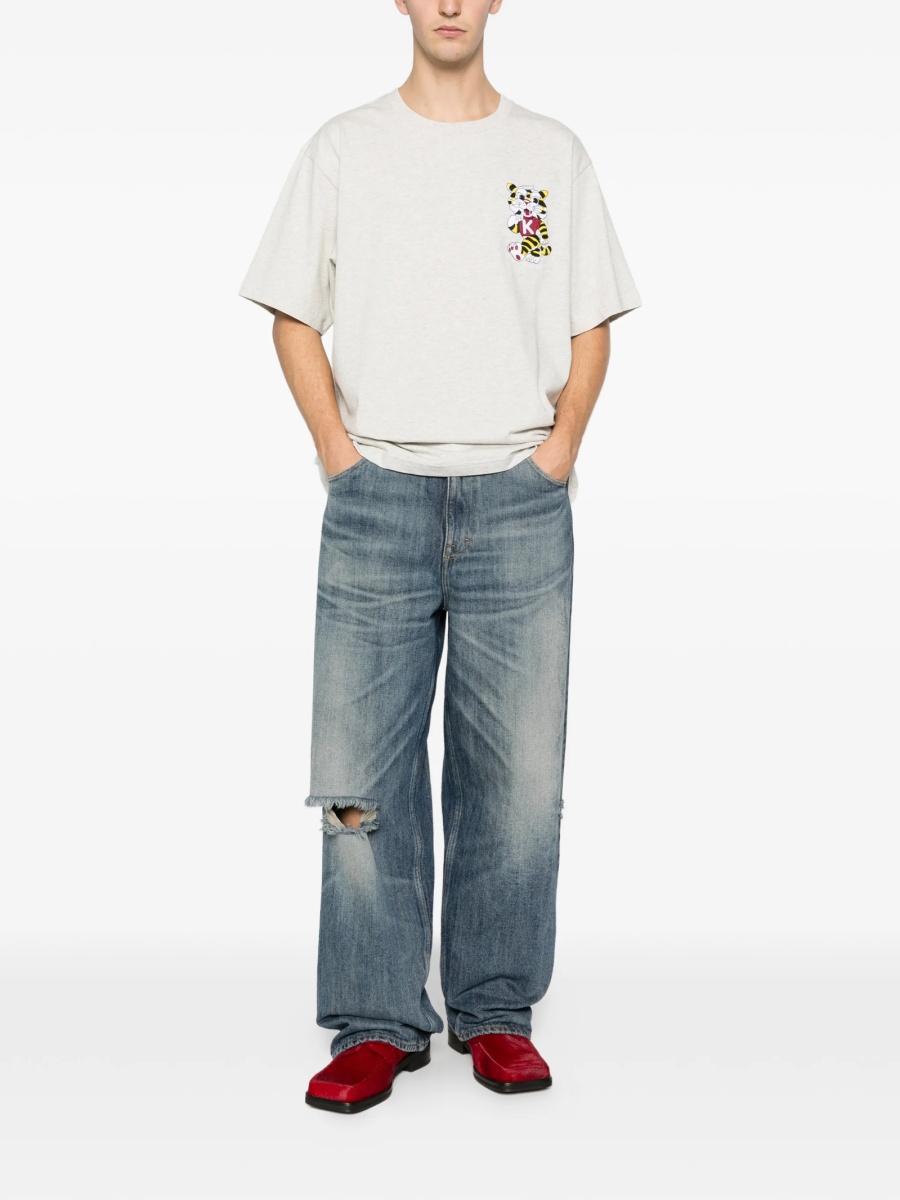 Tricou Kenzo gri - Img 2
